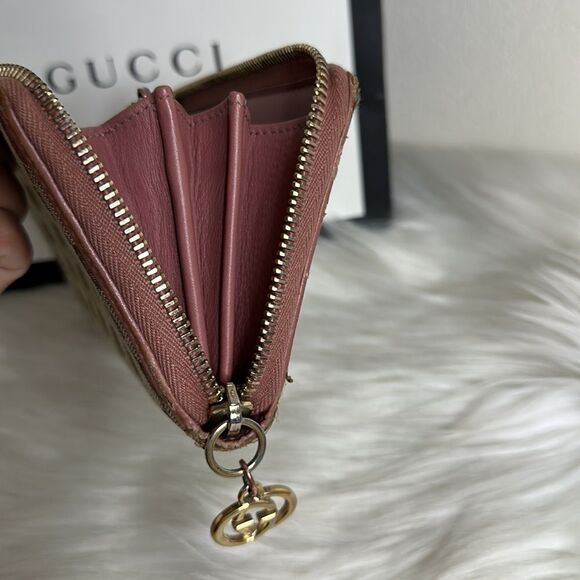 💯Authentic Gucci Zipped Around Long Wallet🍀 - Picture 11 of 17